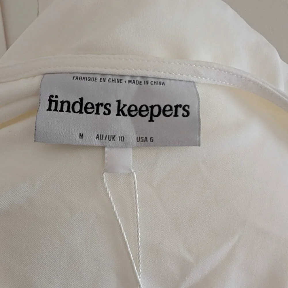 Madewell White Button-Down Bandana Print Top - Picture 8 of 8